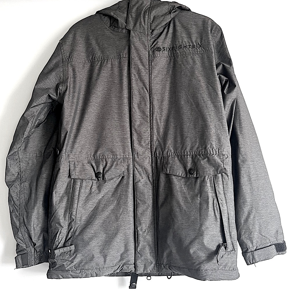 686 Ranger 3-In-1 Ski Snowboard Jacket Men’s Size Small In Charcoal Grey